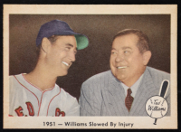 Ted Williams 1959 Fleer Ted Williams #42 Williams Slowed by Injury at PristineAuction.com