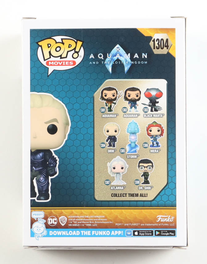 Patrick Wilson Signed "Aquaman and the Lost Kingdom" #1304 Orm Funko Pop! Vinyl Figure (PSA) at PristineAuction.com Patrick Wilson Signed "Aquaman and the Lost Kingdom" #1304 Orm Funko Pop! Vinyl Figure (PSA) at PristineAuction.com
