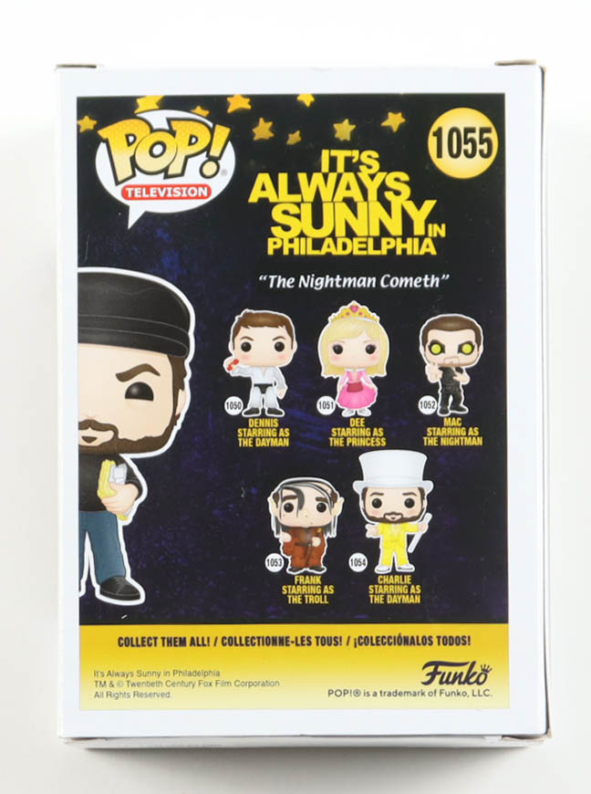 Charlie Day Signed "It's Always Sunny in Philadelphia" #1055 Charlie As The Director Funko Pop! Vinyl Figure (JSA) at PristineAuction.com Charlie Day Signed "It's Always Sunny in Philadelphia" #1055 Charlie As The Director Funko Pop! Vinyl Figure (JSA) at PristineAuction.com