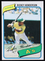 Rickey Henderson 1980 Topps #482 RC at PristineAuction.com