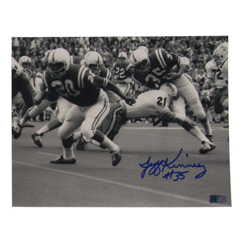 Jeff Kinney Signed Nebraska Cornhuskers 8x10 Photo (AIV) at PristineAuction.com Jeff Kinney Signed Nebraska Cornhuskers 8x10 Photo (AIV) at PristineAuction.com