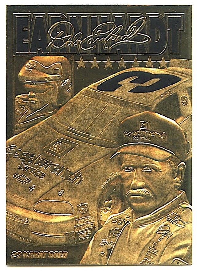 Dale Earnhardt Sr. 2001 23KT Gold Limited Edition Card at PristineAuction.com Dale Earnhardt Sr. 2001 23KT Gold Limited Edition Card at PristineAuction.com