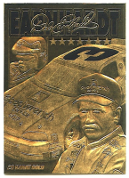 Dale Earnhardt Sr. 2001 23KT Gold Limited Edition Card at PristineAuction.com