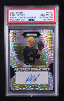 Paul Skenes 2024 Panini Prizm Prospect Signatures Prizms Pulsar #4 #111/199 RC (PSA 10) at PristineAuction.com