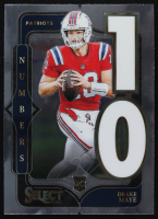Drake Maye 2024 Select Select Numbers #20 RC at PristineAuction.com