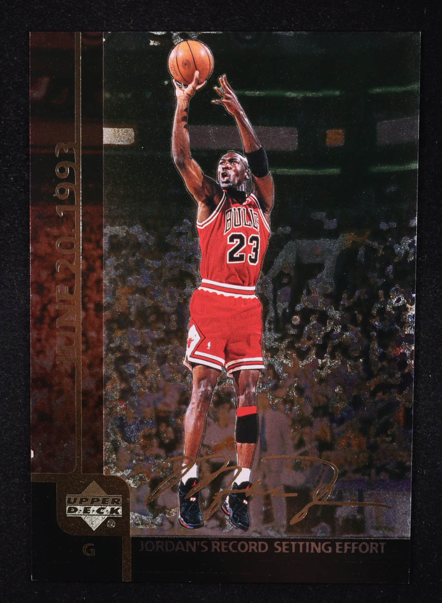 Michael Jordan 1999 Upper Deck Michael Jordan Gatorade #MJ1 at PristineAuction.com Michael Jordan 1999 Upper Deck Michael Jordan Gatorade #MJ1 at PristineAuction.com