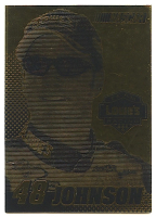 Jimmie Johnson 2003 Gold Limited Edition Card from The Merrick Mint at PristineAuction.com