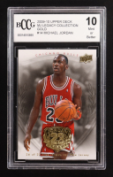 Michael Jordan 2009-10 Upper Deck MJ Legacy Collection Gold #14 (BCCG 10) at PristineAuction.com