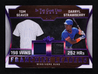 Tom Seaver / Darryl Strawberry 2025 Leaf ITG Used Sports Franchise Leaders Purple Holo Foil #FL14 #1/6 at PristineAuction.com