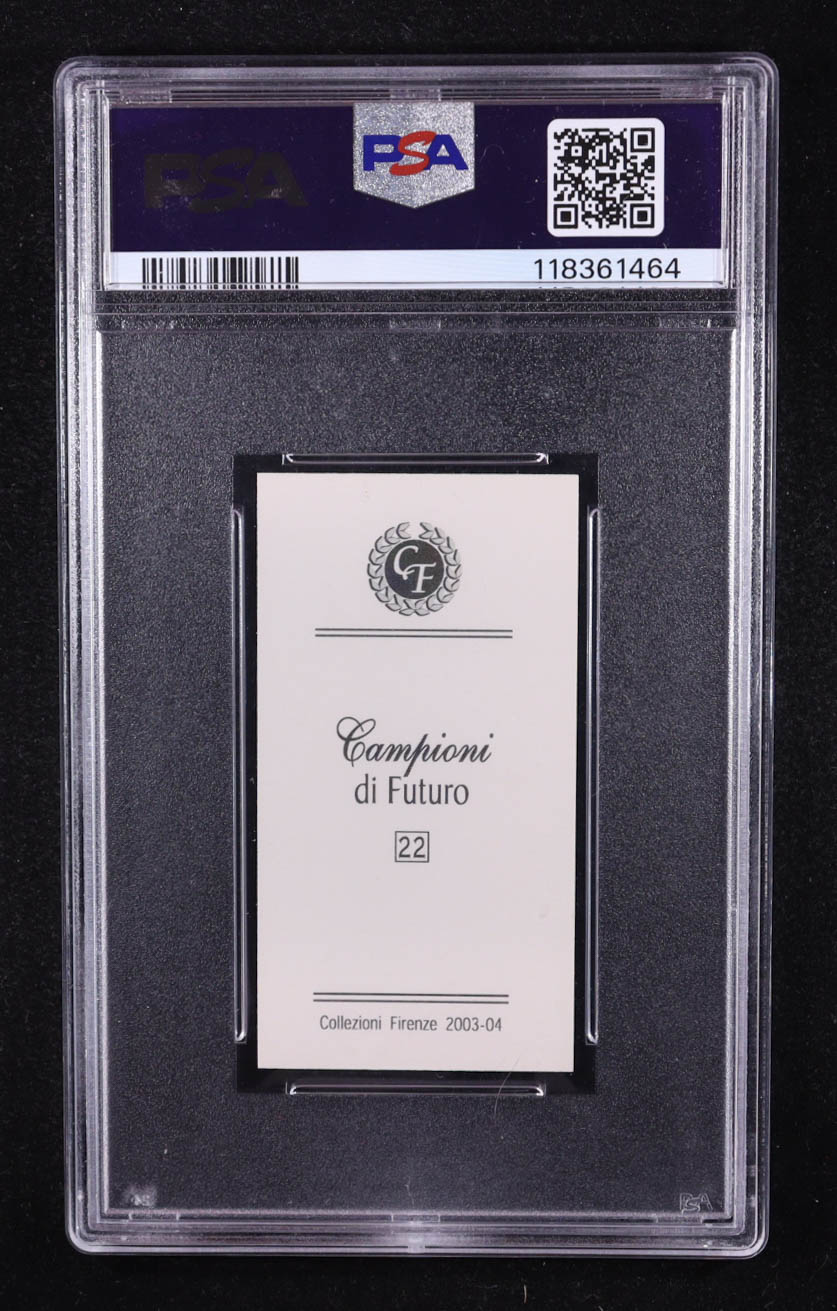 Cristiano Ronaldo 2003-04 Collezioni Firenze Campioni di Futuro #22 RC (PSA 8) at PristineAuction.com Cristiano Ronaldo 2003-04 Collezioni Firenze Campioni di Futuro #22 RC (PSA 8) at PristineAuction.com