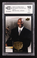 Michael Jordan 2009-10 Upper Deck MJ Legacy Collection Gold #84 (BCCG 10) at PristineAuction.com