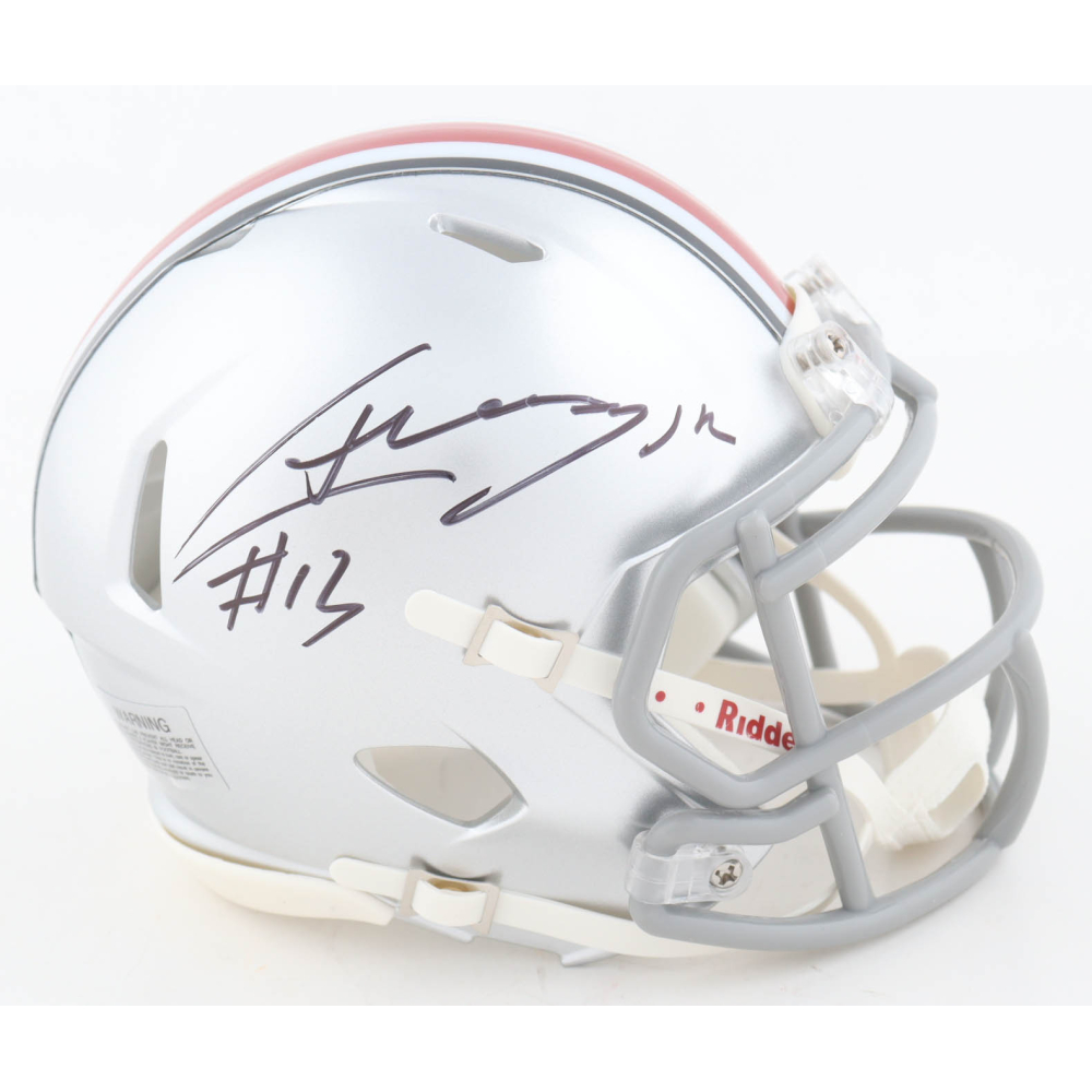 Chris Henry Jr. Signed Ohio State Buckeyes Speed Mini Helmet (Wilder Side of Sports) at PristineAuction.com