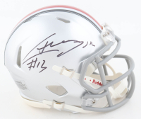 Chris Henry Jr. Signed Ohio State Buckeyes Speed Mini Helmet (WSoS) at PristineAuction.com