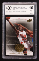 Michael Jordan 2009-10 Upper Deck MJ Legacy Collection Gold #45 (BCCG 10) at PristineAuction.com