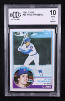 Ryne Sandberg 1983 Topps #83 RC (BCCG 10) at PristineAuction.com