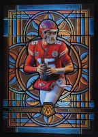 Patrick Mahomes 2025 Panini Mosaic Stained Glass Oversized #13 at PristineAuction.com