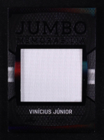Vinicius Junior 2025 Leaf ITG Used Sports Jumbo Memorabilia Black Foil #JM35 #1/2 at PristineAuction.com