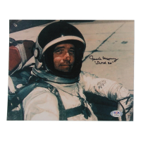 Frank Murray Signed 8x10 Photo Inscribed "A-12 Pilot 1967" (PSA) at PristineAuction.com