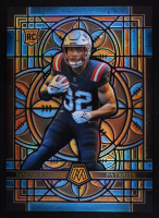 TreVeyon Henderson 2025 Panini Mosaic Stained Glass Oversized #17 RC at PristineAuction.com