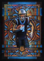 Tetairoa McMillan 2025 Panini Mosaic Stained Glass Oversized #3 RC at PristineAuction.com