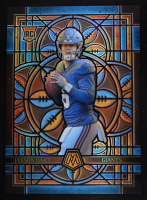 Jaxson Dart 2025 Panini Mosaic Stained Glass Oversized #19 RC at PristineAuction.com