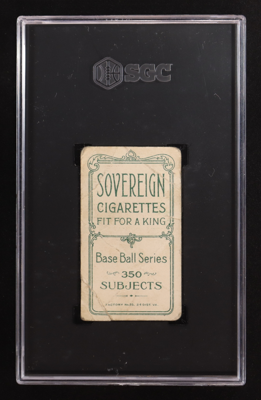 Izzy Hoffman 1909-11 Sovereign Cigarettes T206 ML Providence #217 (SGC 1) at PristineAuction.com Izzy Hoffman 1909-11 Sovereign Cigarettes T206 ML Providence #217 (SGC 1) at PristineAuction.com