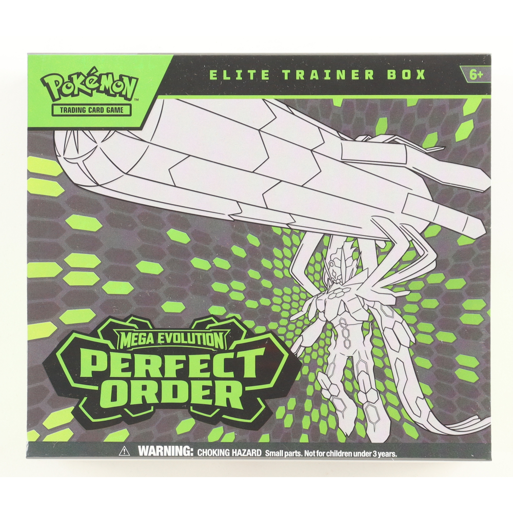 Pok&eacute;mon TCG: Mega Evolution&mdash;Perfect Order Elite Trainer Box at PristineAuction.com
