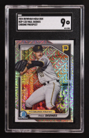 Paul Skenes 2024 Bowman Mega Box Chrome Prospect#BCP-125 RC (SGC 9) at PristineAuction.com
