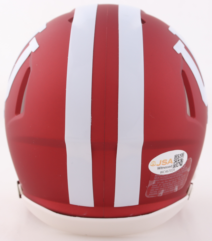 D'Angelo Ponds Signed Indiana Hoosiers Speed Mini Helmet (JSA) at PristineAuction.com D'Angelo Ponds Signed Indiana Hoosiers Speed Mini Helmet (JSA) at PristineAuction.com