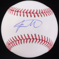 Jackson Merrill Signed OML Baseball (Prova) at PristineAuction.com