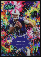Josh Allen 2025 Wild Card Splat Tie Die Shock #JA #1/1 at PristineAuction.com