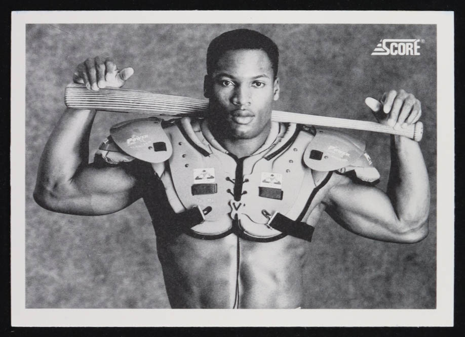 Bo Jackson 1990 Score #697 FB/BB at PristineAuction.com Bo Jackson 1990 Score #697 FB/BB at PristineAuction.com