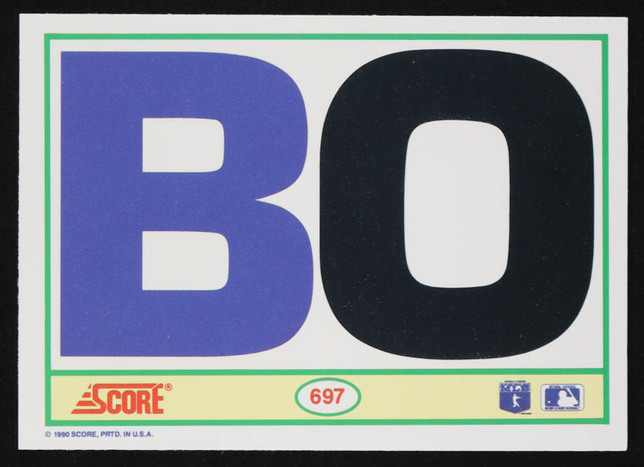 Bo Jackson 1990 Score #697 FB/BB at PristineAuction.com Bo Jackson 1990 Score #697 FB/BB at PristineAuction.com
