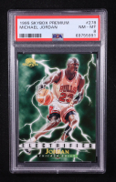 Michael Jordan 1995-96 SkyBox Premium #278 ELE (PSA 8) at PristineAuction.com