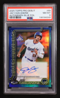Jac Caglianone 2025 Topps Pro Debut Autographs Blue Foil #PD89 #032/150 (PSA 8) at PristineAuction.com