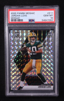 Jordan Love 2020 Panini Mosaic Mosaic #211 RC (PSA 10) at PristineAuction.com