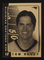 Tom Brady 2003 Merrick Mint 23KT Gold Plated Lazer Line at PristineAuction.com