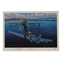 Urban Drew Signed Stan Stokes "A Big Victory" Lithograph (AIV) at PristineAuction.com