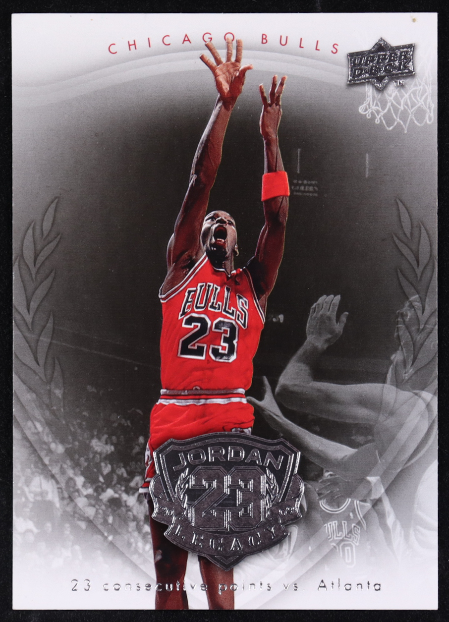 Michael Jordan 2009-10 Upper Deck Michael Jordan Legacy Collection #8 at PristineAuction.com Michael Jordan 2009-10 Upper Deck Michael Jordan Legacy Collection #8 at PristineAuction.com