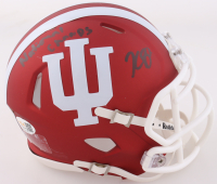 Kaelon Black Signed Indiana Hoosiers Speed Mini Helmet Inscribed "National Champs" (JSA) at PristineAuction.com