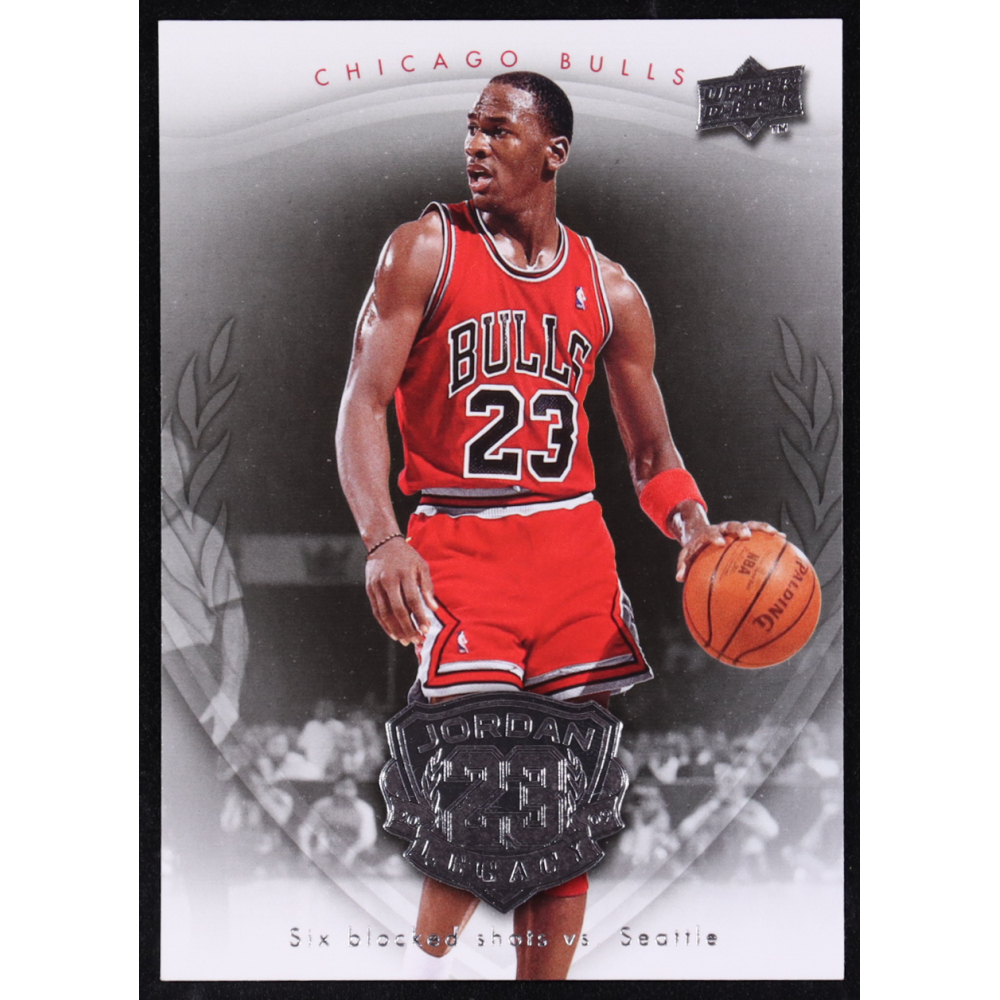 Michael Jordan 2009-10 Upper Deck Michael Jordan Legacy Collection #6 at PristineAuction.com