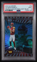 Jayden Daniels 2024 Panini Illusions Trophy Collection Light Blue #93 #247/249 RC (PSA 9) at PristineAuction.com