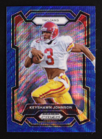 Keyshawn Johnson 2024 Panini Prizm Draft Picks Blue Wave #95 #193/249 at PristineAuction.com