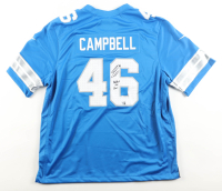 Jack Campbell Signed Lions Nike Authentic Jersey Inscribed "Defend The Den!" (Fanatics) at PristineAuction.com