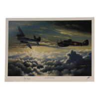 John Cunningham Signed Stan Stokes "Double Trouble" Lithograph (AIV) at PristineAuction.com