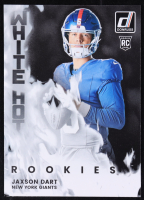 Jaxson Dart 2025 Donruss White Hot Rookies #10 RC at PristineAuction.com