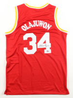 Hakeem Olajuwon Signed Rockets Mitchell & Ness Authentic Jersey (Beckett) at PristineAuction.com