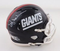 Ottis Anderson Signed Giants Throwback Mini Helmet (Beckett) at PristineAuction.com