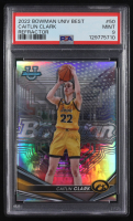 Caitlin Clark 2022-23 Bowman's Best University Refractors #50 (PSA 9) at PristineAuction.com