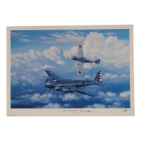 Joe M. Bean Signed Stan Stokes "Birth Of A Legend" Lithograph (AIV) at PristineAuction.com
